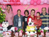 Aniversário de Luiza Corrêa - 1 ano de idade, filha de Luiz Henrique e Myami
