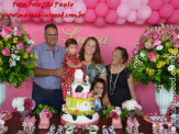 Aniversário de Luiza Corrêa - 1 ano de idade, filha de Luiz Henrique e Myami