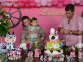 Aniversário de Luiza Corrêa - 1 ano de idade, filha de Luiz Henrique e Myami