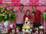 Aniversário de Luiza Corrêa - 1 ano de idade, filha de Luiz Henrique e Myami