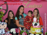 Aniversário de Luiza Corrêa - 1 ano de idade, filha de Luiz Henrique e Myami