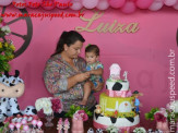 Aniversário de Luiza Corrêa - 1 ano de idade, filha de Luiz Henrique e Myami