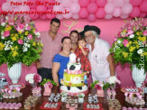 Aniversário de Luiza Corrêa - 1 ano de idade, filha de Luiz Henrique e Myami