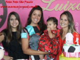 Aniversário de Luiza Corrêa - 1 ano de idade, filha de Luiz Henrique e Myami