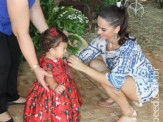 Aniversário de Luiza Corrêa - 1 ano de idade, filha de Luiz Henrique e Myami