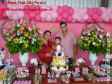 Aniversário de Luiza Corrêa - 1 ano de idade, filha de Luiz Henrique e Myami