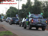 Carreata pró-Bolsonaro e candidatos 23/09/2018