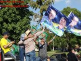 Carreata pró-Bolsonaro e candidatos 23/09/2018