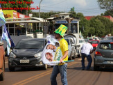 Carreata pró-Bolsonaro e candidatos 23/09/2018