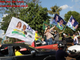Carreata pró-Bolsonaro e candidatos 23/09/2018