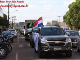 Carreata pró-Bolsonaro e candidatos 23/09/2018