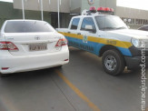 PRE apreende Corolla clonado na MS 276
