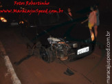 Maracaju: Grave acidente na Vila Juquita deixa motociclista com fratura exposta