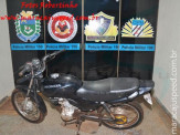 Maracaju: PM encontra moto furtada que pode ter sido usada em assalto a Posto de Combustível