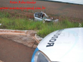 Maracaju: Veículo capota por várias vezes na rodovia MS-164