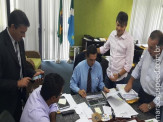 Coxim: Praça Flutuante, Pronto Socorro e IML são pautas de reuniões em Campo Grande