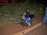Maracaju: Colisão entre carro e moto na BR-267 deixa homem gravemente ferido