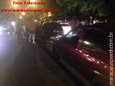 Maracaju: Chegada brusca pela retaguarda causa engavetamento na Rua Noroeste