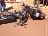 Maracaju: Colisão envolvendo duas motocicletas, próximo a “Biquinha” deixa jovem ferida