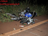 Maracaju: Colisão entre carro e moto na BR-267 deixa homem gravemente ferido