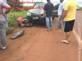 Maracaju: Grave acidente na BR-267 resulta em motociclista com traumatismo craniano