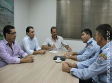 Maracaju: Comandante do BOP PRE Distrito Vista Alegre faz visita ao Poder Legislativo