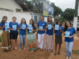 Alunos Realizam Panfletagem sobre o Dia Mundial da Água