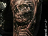Tatuagens 3D impressionam por misturar fantasia e realidade