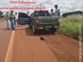 Maracaju: Grave acidente na BR-267 resulta em motociclista com traumatismo craniano
