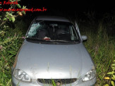 Maracaju: Colisão entre carro e moto na BR-267 deixa homem gravemente ferido