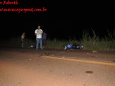 Maracaju: Colisão entre carro e moto na BR-267 deixa homem gravemente ferido
