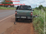 Maracaju: Grave acidente na BR-267 resulta em motociclista com traumatismo craniano