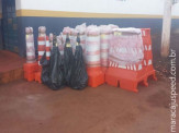 Maracaju: PRE de Vista Alegre recebe doação da Usina Tonon Bioenergia de 40 cones de sinalização