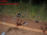Maracaju: Colisão entre carro e moto na BR-267 deixa homem gravemente ferido