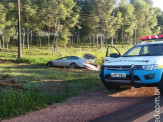 PRE apreende Vectra com mais de 200 kg de maconha, condutor empreendeu fuga com destino Vista Alegre