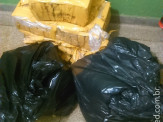 PRE apreende 113 kg de maconha em Vectra que furou bloqueio