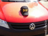DOF prende dois com quase duzentos e cinquenta quilos de maconha em carro roubado no estado de SC
