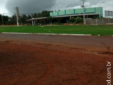 Internauta registra redemoinho em formato de tornado com nuvens antes de chuvas de hoje em Maracaju 