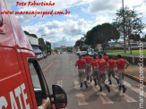Maracaju: Novos bombeiros chegam, são batizados, apresentados ao prefeito e já trabalham
