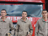 Maracaju: Novos bombeiros chegam, são batizados, apresentados ao prefeito e já trabalham