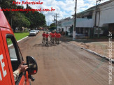 Maracaju: Novos bombeiros chegam, são batizados, apresentados ao prefeito e já trabalham