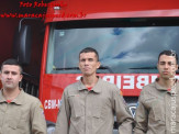 Maracaju: Novos bombeiros chegam, são batizados, apresentados ao prefeito e já trabalham