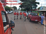 Maracaju: Novos bombeiros chegam, são batizados, apresentados ao prefeito e já trabalham