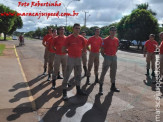 Maracaju: Novos bombeiros chegam, são batizados, apresentados ao prefeito e já trabalham