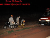Maracaju: Cangibrina deixa caboco mal e o joga para fora da pista na BR-267