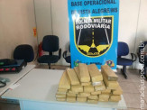 Maracaju rota do tráfico; PRE apreende 30 quilos de Maconha na Rodovia MS-164
