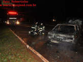 Maracaju: Veículo deixa jovens nervosos e é incendiado próximo a “nova” rodoviária