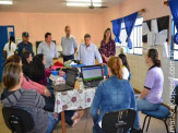 Prefeito Maurílio vereadores e secretários visitam Vista Alegre e inauguram iluminação pública