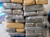 Maracaju: PRE BOP Vista Alegre apreende 27 kg de Maconha com adolescente em ônibus