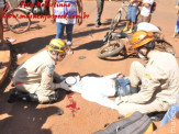 Maracaju: Motoboy menor de idade colidi com caminhão baú na Vila Juquita